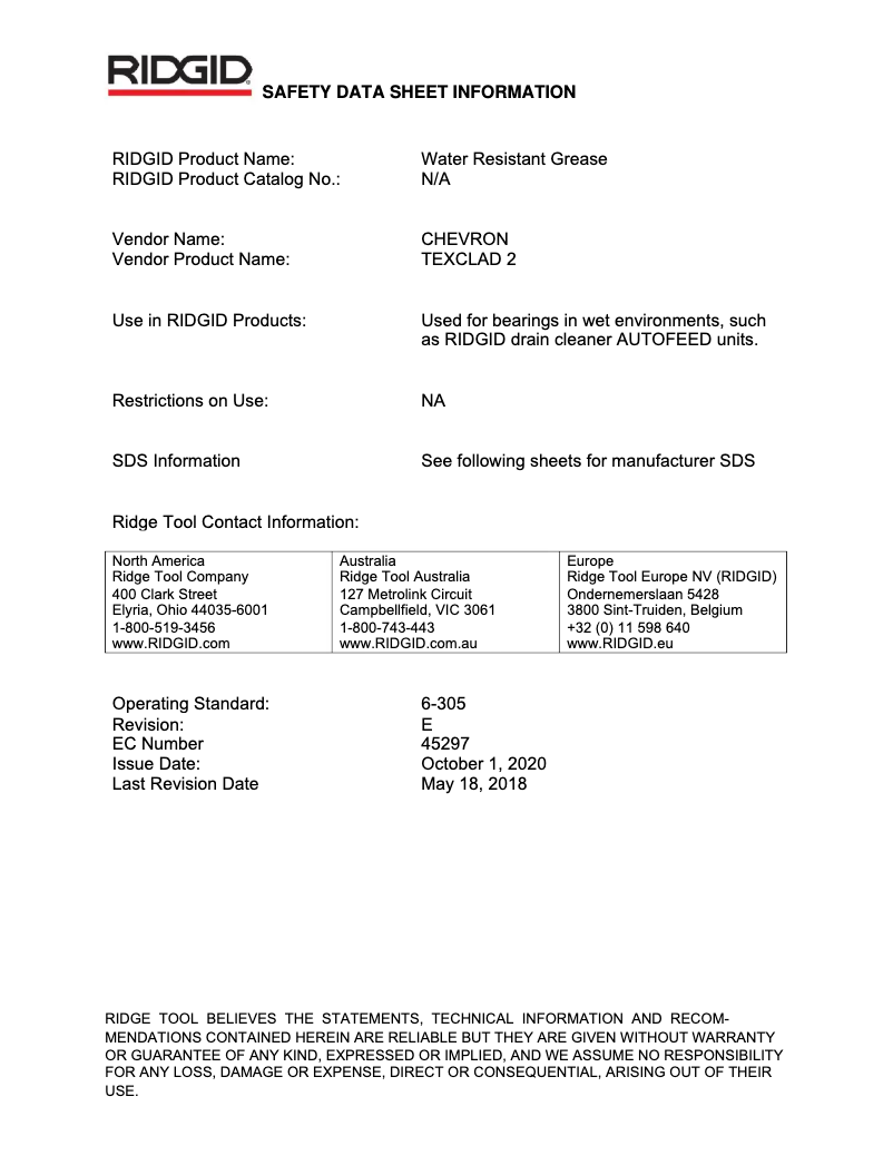 Imagen de la primera página del manual del dispositivo KWIK-SPIN+