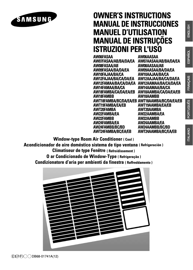 Imagen de la primera página del manual del dispositivo AWT84FAMEB