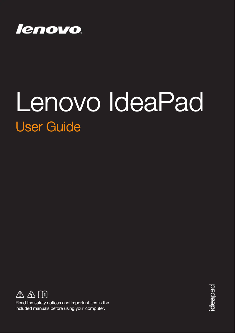 Página nº 1 - Manual de usuario Lenovo IdeaPad 500-15