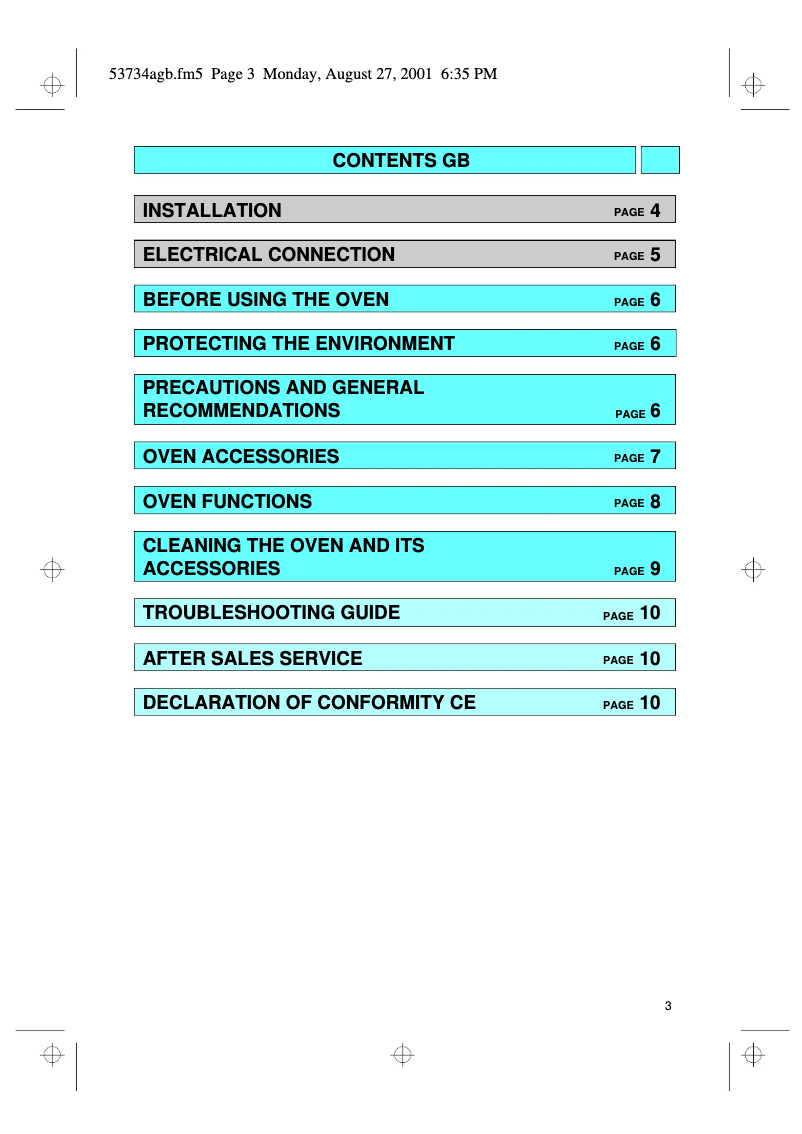 Página 1 del manual Manual de usuario Whirlpool AKZ 154 AL