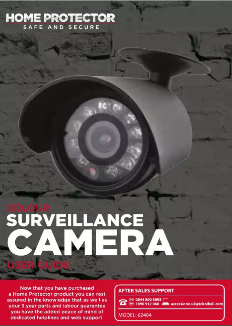 Página 1 del manual Manual de usuario Home Protector 62404