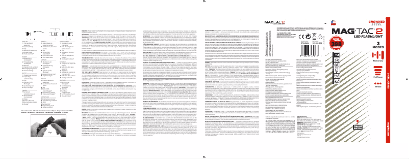 Página nº 1 - Manual de usuario Maglite Mag-Tac 2 SF2LRA6L