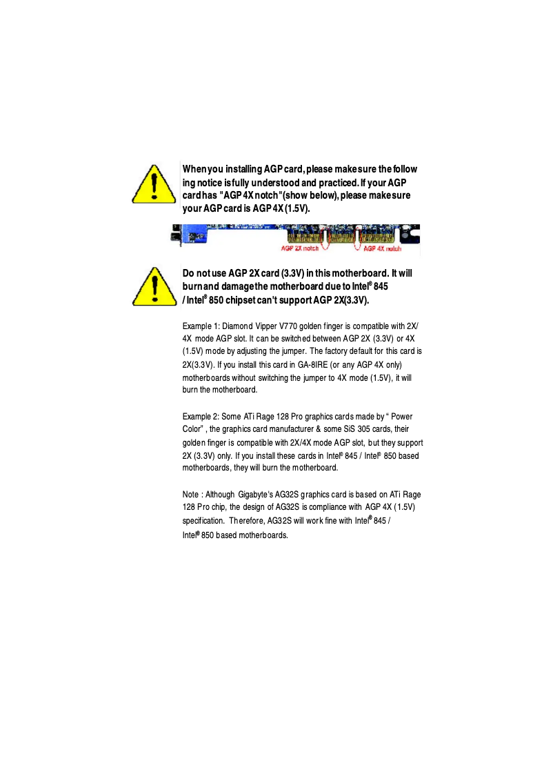 Página 1 del manual Manual de usuario Gigabyte GA-8IRE