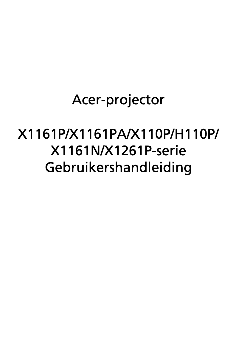 Imagen de la primera página del manual del dispositivo D111
