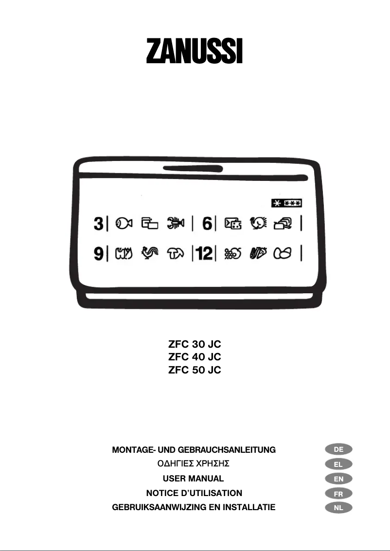 Página 1 del manual Manual de usuario Zanussi ZFC 50 JF