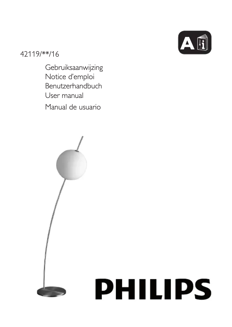 Imagen de la primera página del manual del dispositivo myLiving 42119/17/16