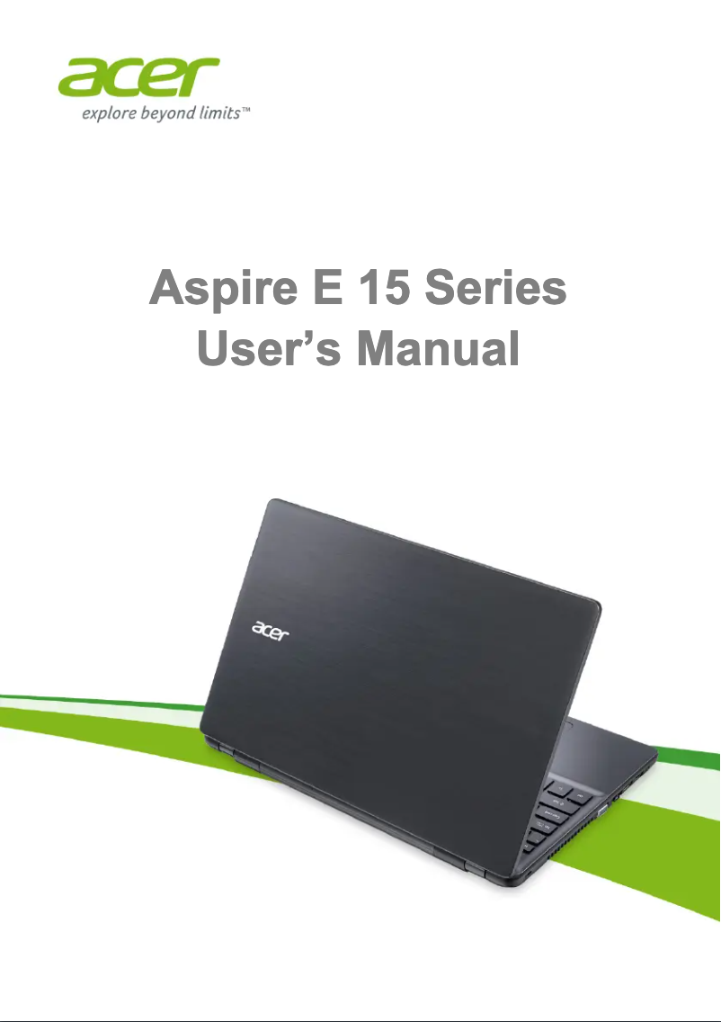 Página nº 1 - Manual de usuario Acer Aspire E5-531