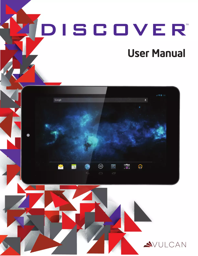 Imagen de la primera página del manual del dispositivo Discover