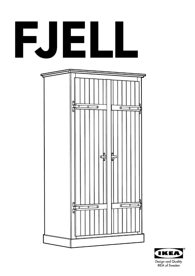 Página 1 del manual Manual de usuario Ikea FJELL