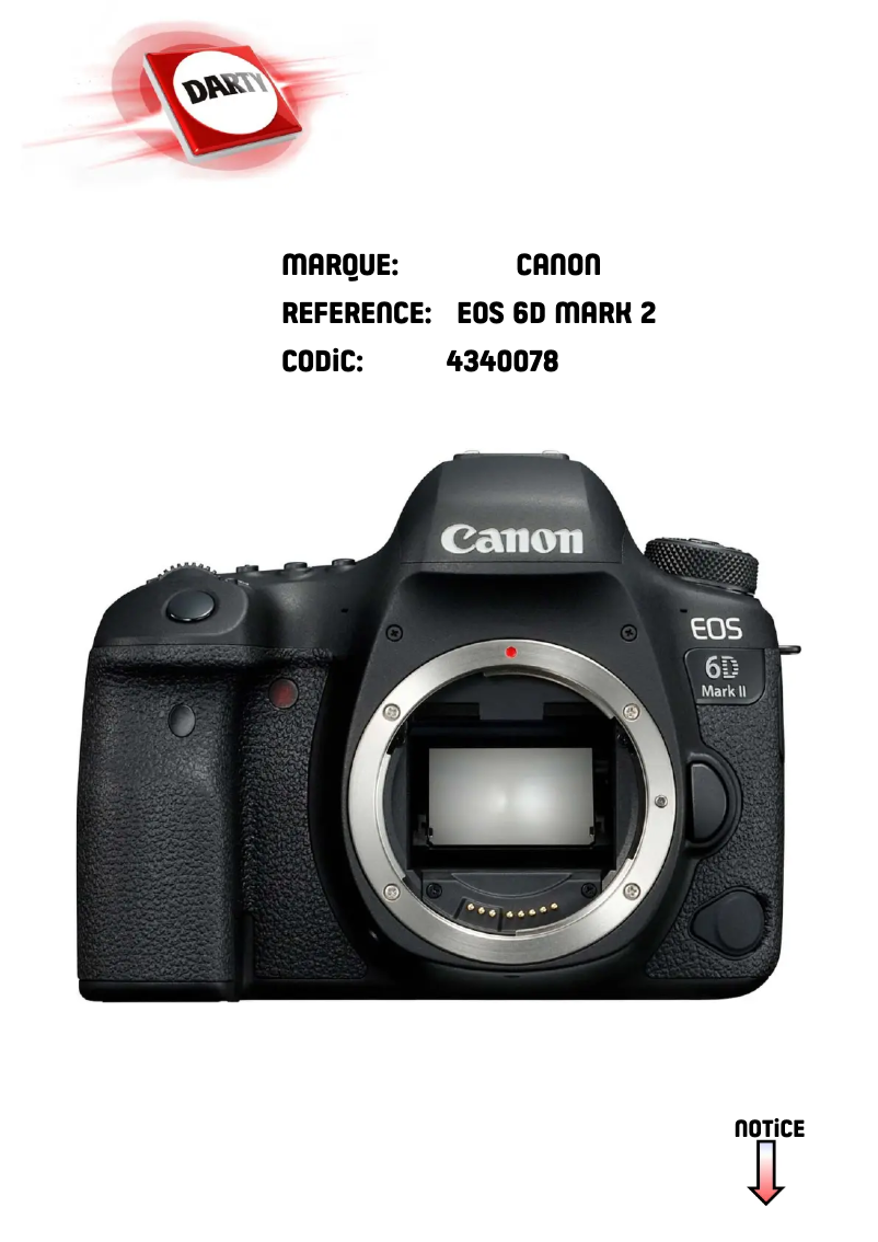 Página nº 1 - Manual de usuario Canon EOS 6D Mark II