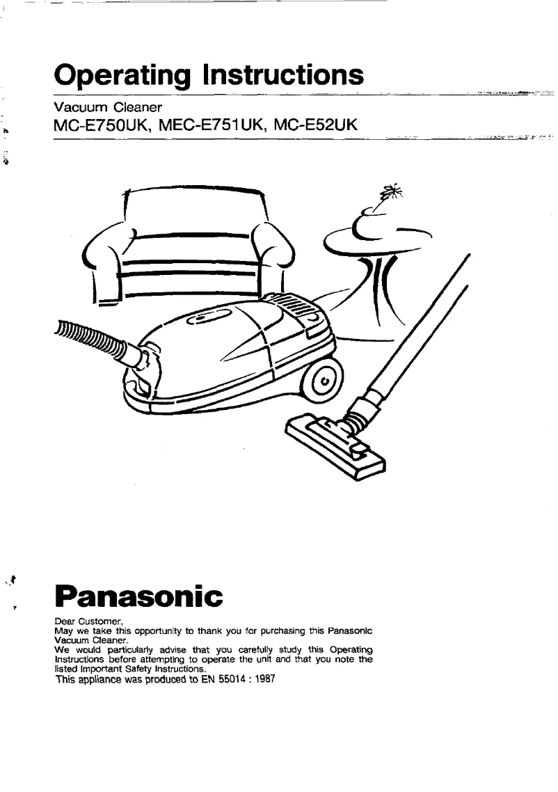 Imagen de la primera página del manual del dispositivo MC-E752
