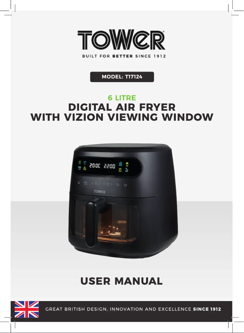 Página 1 del manual Manual de usuario Tower Vortx T17124