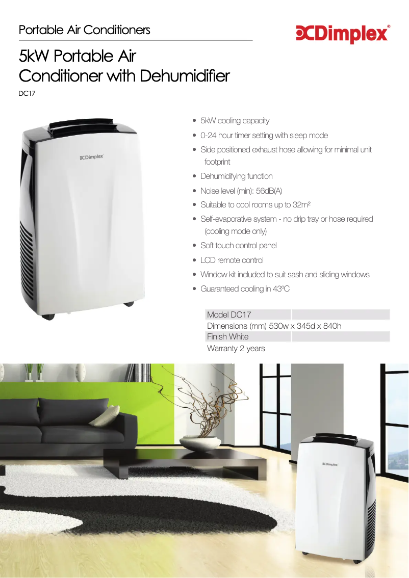 Imagen de la primera página del manual del dispositivo DC17