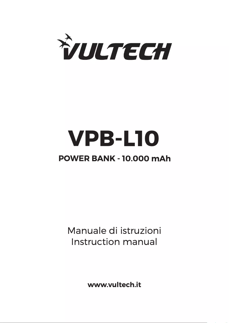 Imagen de la primera página del manual del dispositivo VPB-L10