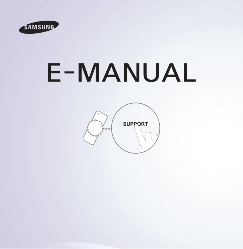 Página 1 del manual Manual de usuario Samsung UN50ES6800F