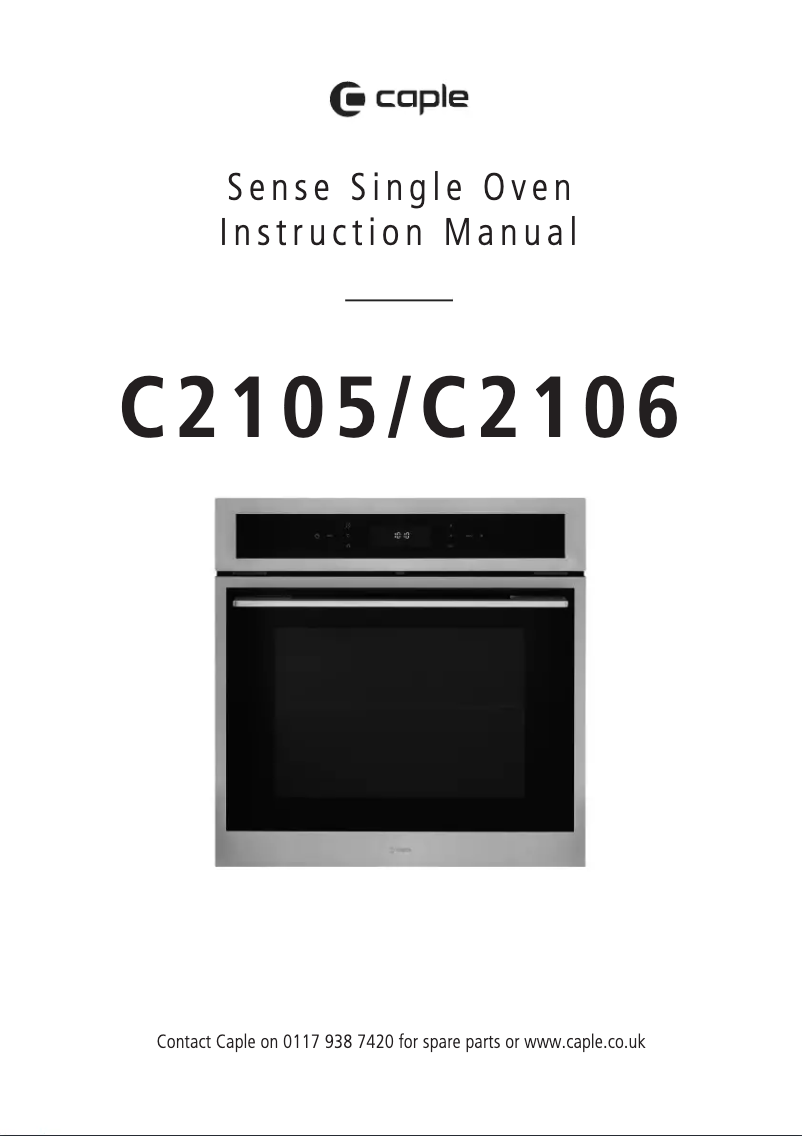 Imagen de la primera página del manual del dispositivo C2105