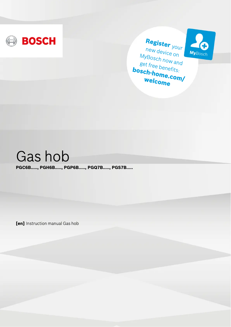 Imagen de la primera página del manual del dispositivo PGP6B5B60Z