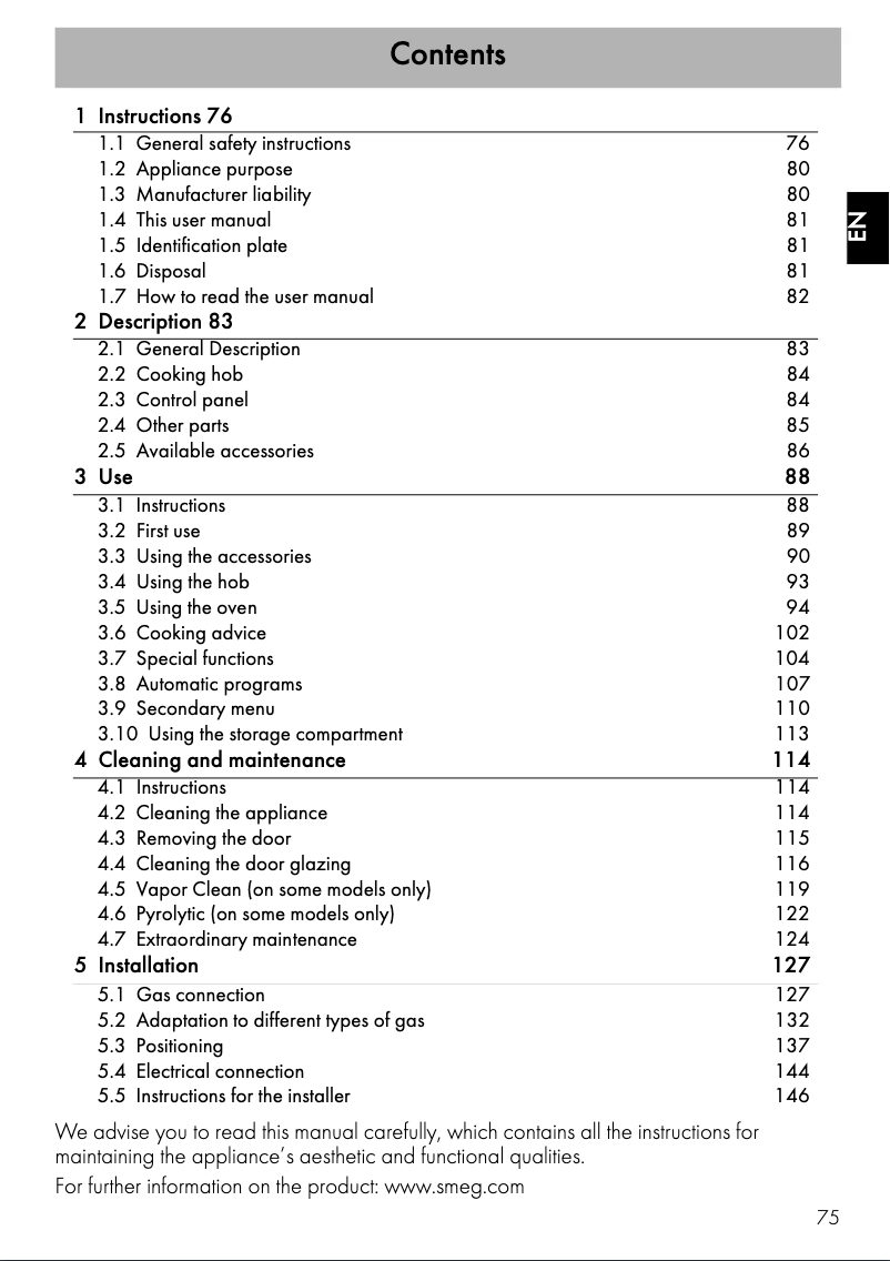 Imagen de la primera página del manual del dispositivo CPF9GMWH