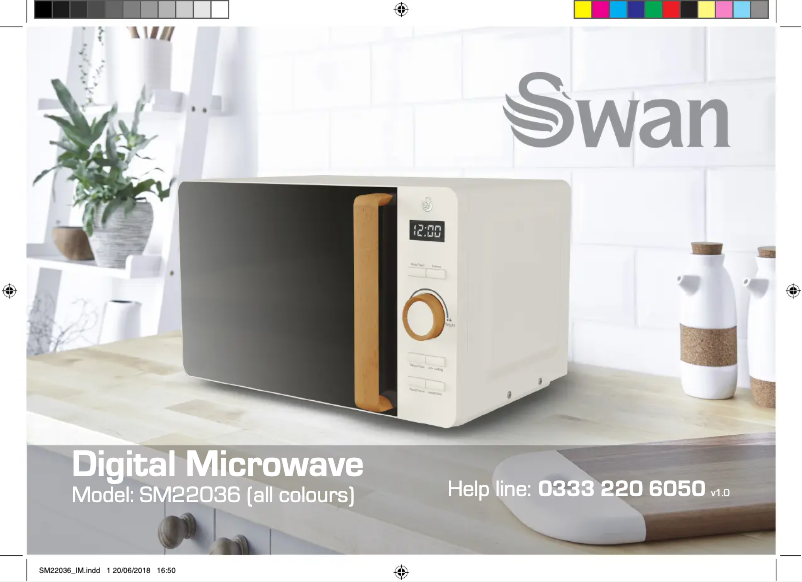 Página 1 del manual Manual de usuario Swan SM22036