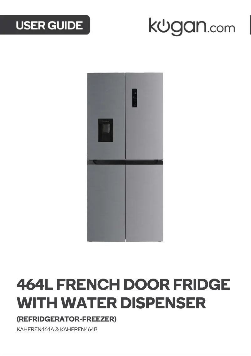 Página 1 del manual Manual de usuario Kogan KAHFREN464B