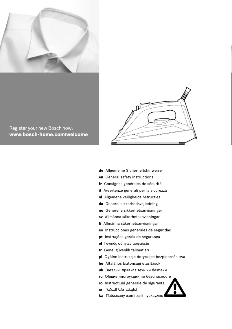 Imagen de la primera página del manual del dispositivo Sensixx'x DA30 TDA3027010