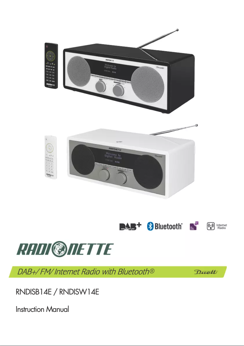 Imagen de la primera página del manual del dispositivo RNDISW14E