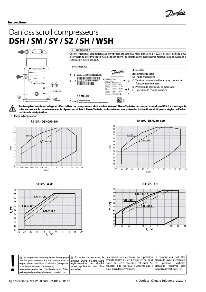 Imagen de la primera página del manual del dispositivo PSH038-051-064-077