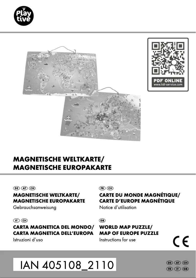 Imagen de la primera página del manual del dispositivo IAN 405108