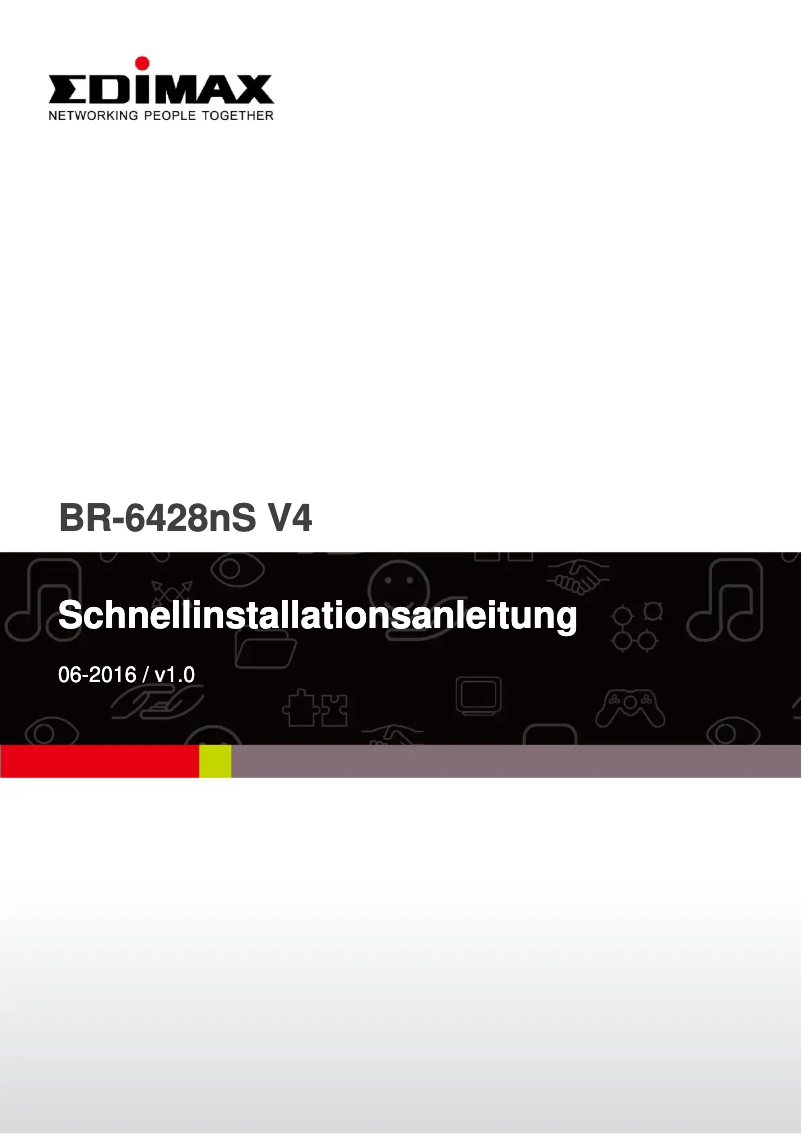 Página nº 1 - Manual de usuario Edimax BR-6428nS