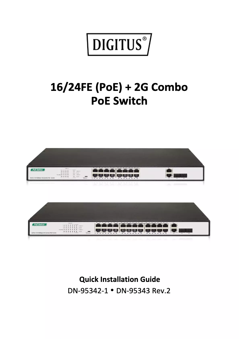 Imagen de la primera página del manual del dispositivo DN-95342-1