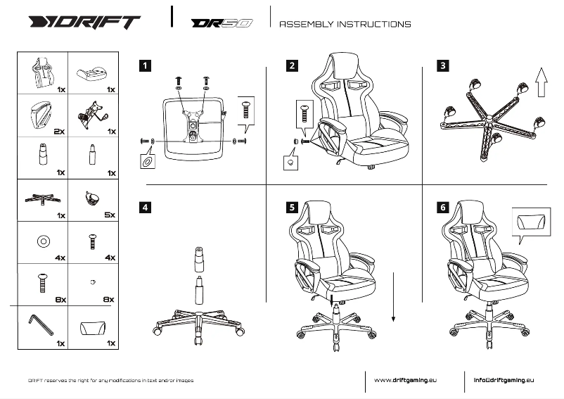 Página 1 del manual Manual de usuario Drift DR50