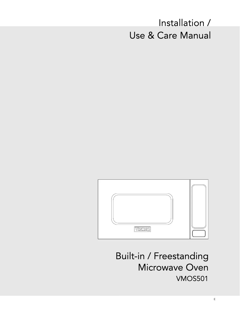 Imagen de la primera página del manual del dispositivo VMOS501SS