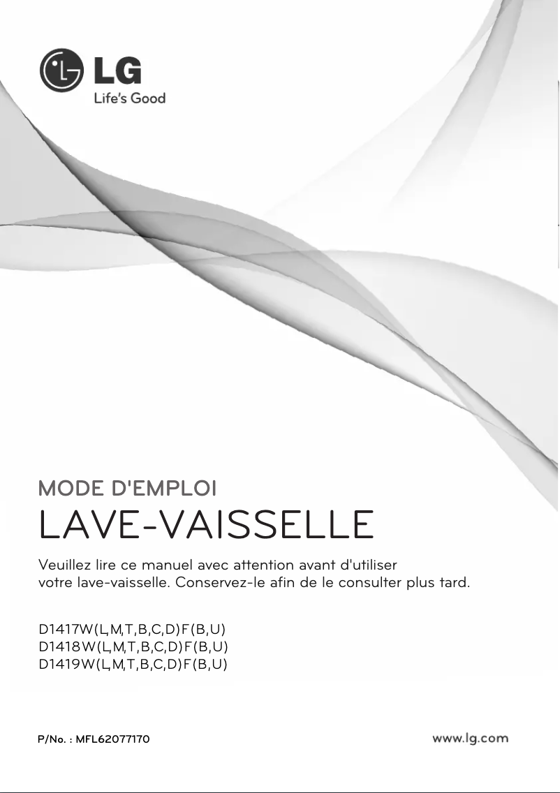 Imagen de la primera página del manual del dispositivo D1419MF