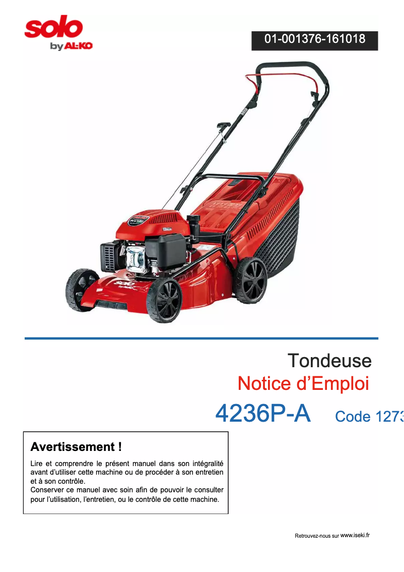 Imagen de la primera página del manual del dispositivo 4236P-A