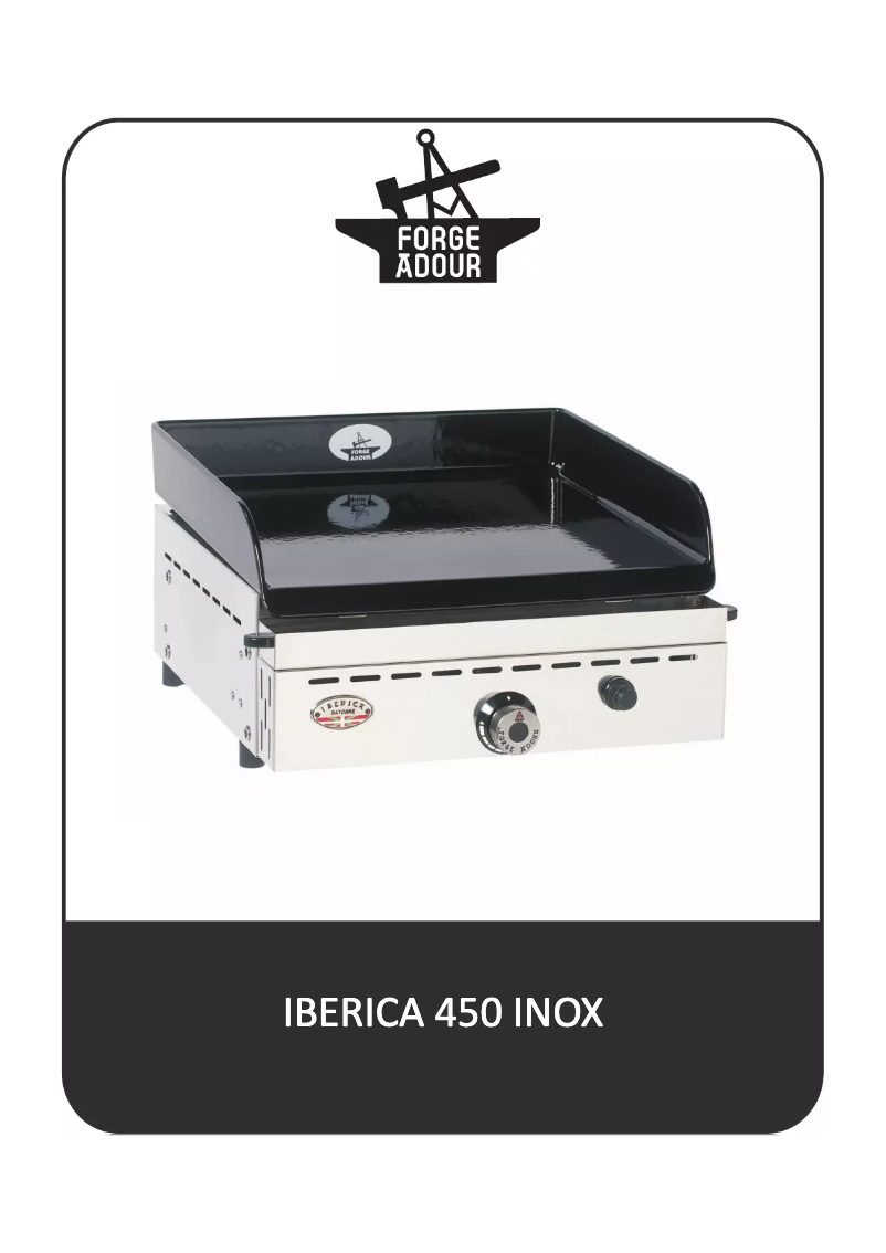 Imagen de la primera página del manual del dispositivo Iberica 450