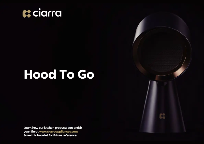 Imagen de la primera página del manual del dispositivo CBPHB01