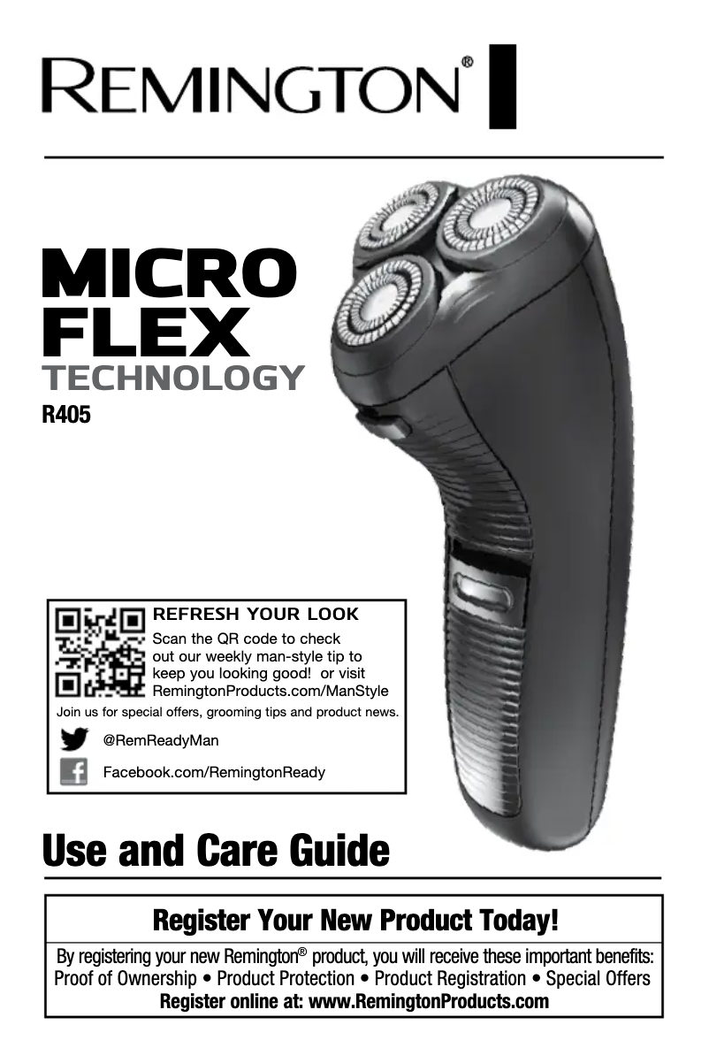 Imagen de la primera página del manual del dispositivo R2