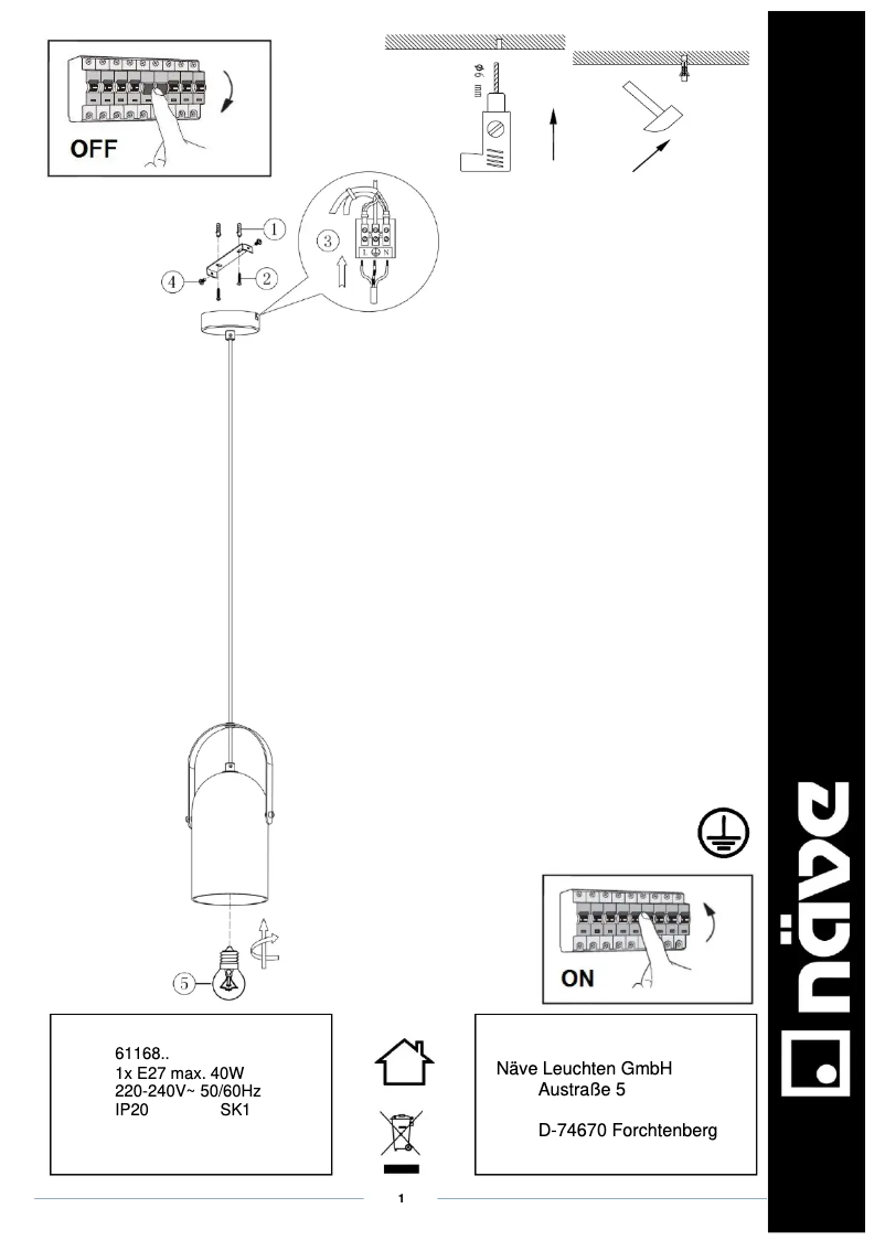 Imagen de la primera página del manual del dispositivo Vidrio
