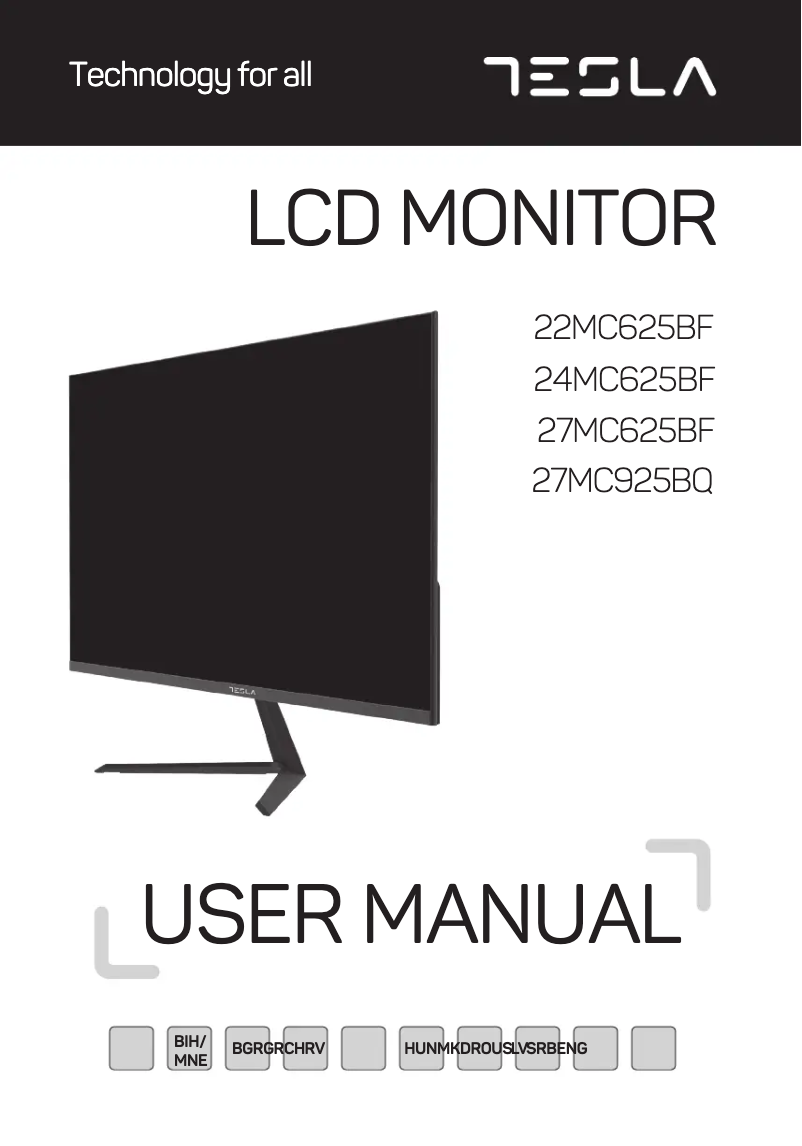 Imagen de la primera página del manual del dispositivo 27MC925BQ