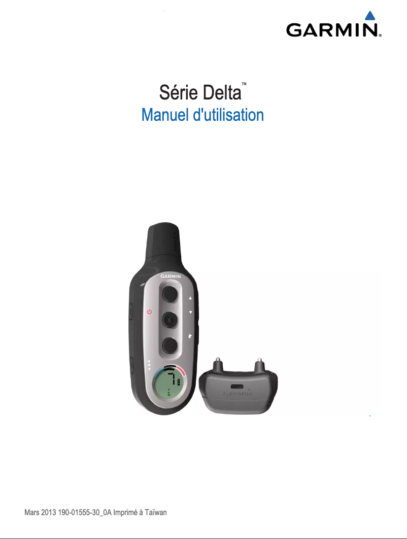 Imagen de la primera página del manual del dispositivo Delta