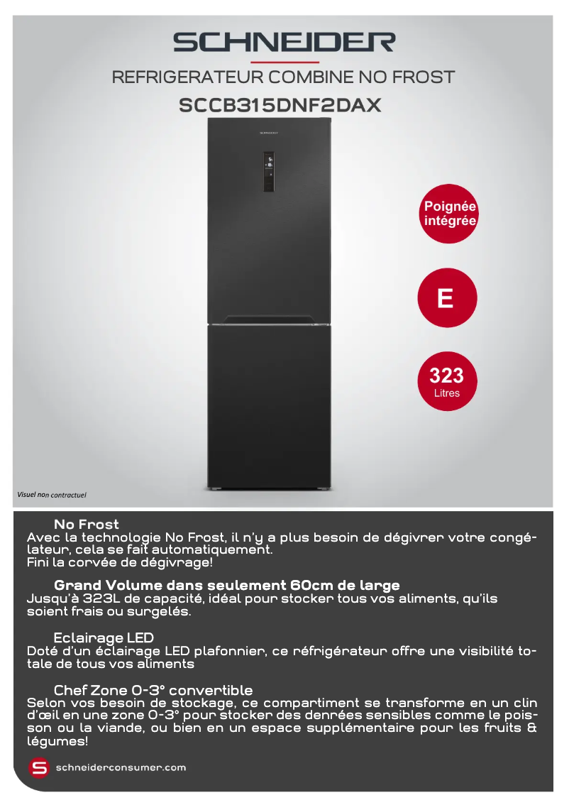 Imagen de la primera página del manual del dispositivo SCCB315DNF2DAX