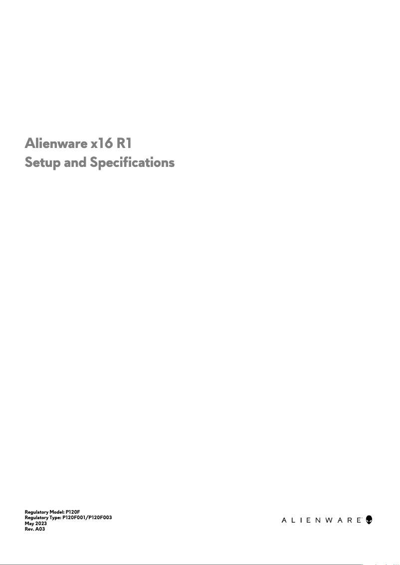 Imagen de la primera página del manual del dispositivo x16 R1