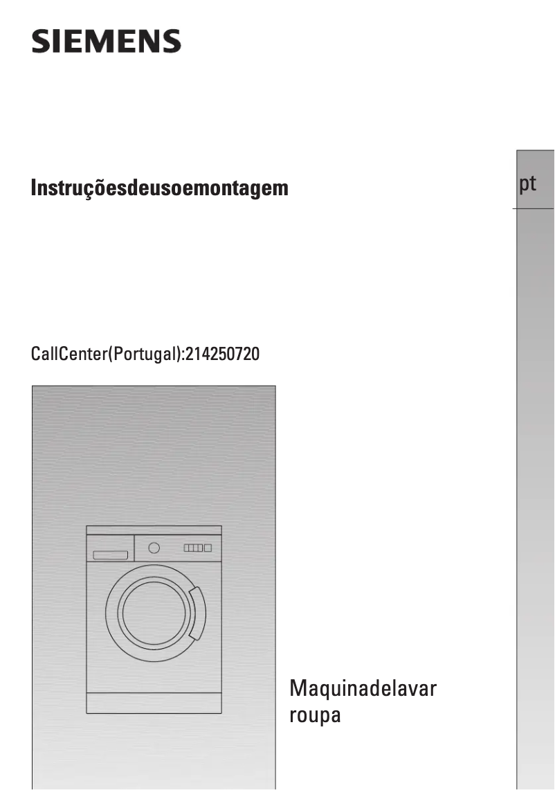 Imagen de la primera página del manual del dispositivo WXLP1063EE