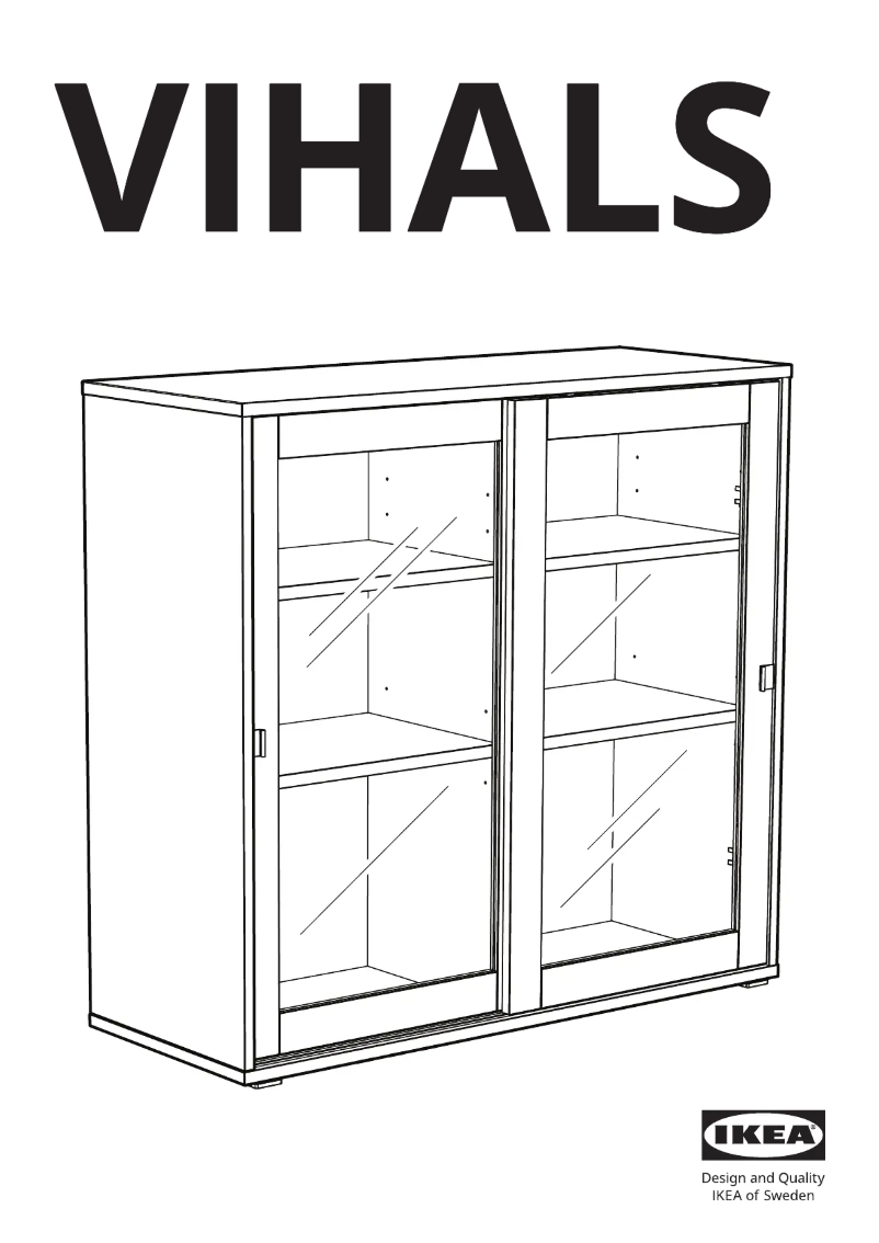Página 1 del manual Manual de usuario Ikea VIHALS 805.428.76