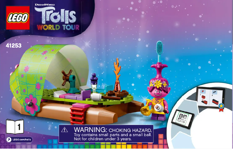 Página 1 del manual Manual de usuario Lego Trolls 41253