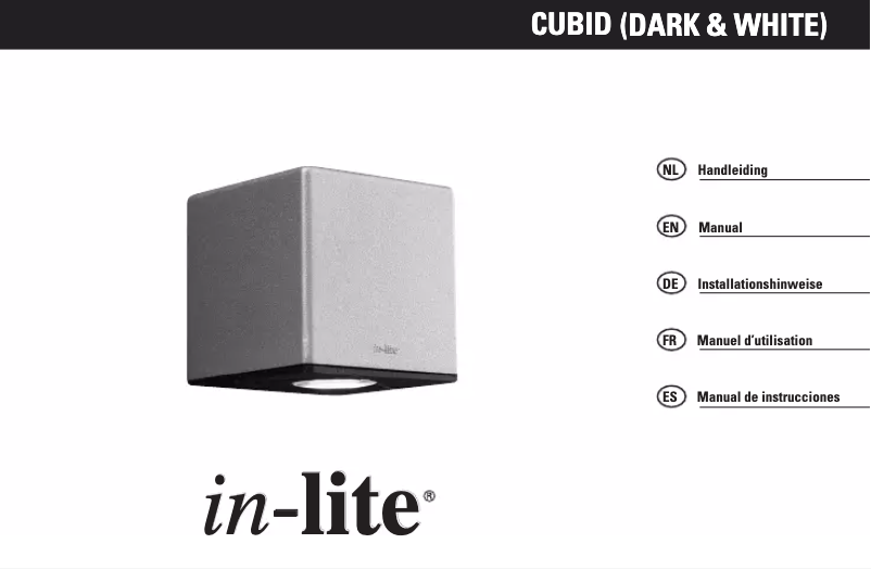 Página 1 del manual Manual de usuario in-lite Cibid