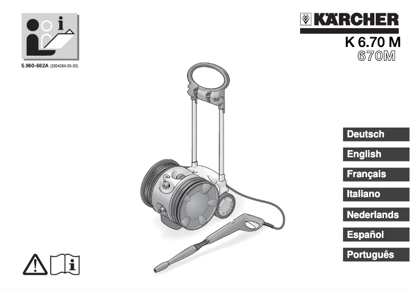 Imagen de la primera página del manual del dispositivo 670 M