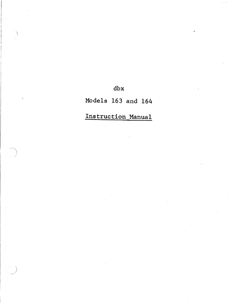 Imagen de la primera página del manual del dispositivo 164