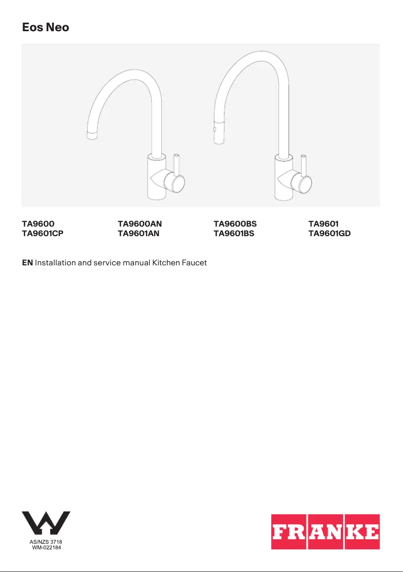 Imagen de la primera página del manual del dispositivo Eos Neo TA9601GD
