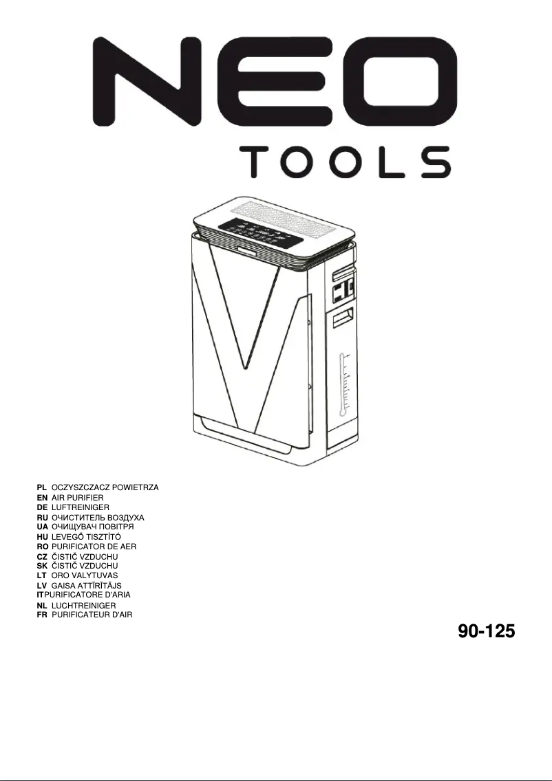 Página nº 1 - Manual de usuario NEO tools 90-125
